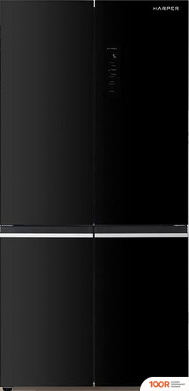 Холодильник Harper RH6966BW (ЧЕРНЫЙ) (308030)