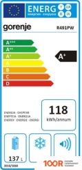 Холодильник Gorenje R491PW (307821)