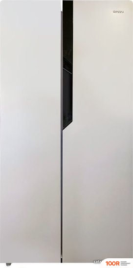 Холодильник Ginzzu NFK-420 (СЕРЕБРИСТЫЙ) (307690)