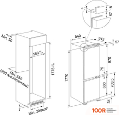 Холодильник Franke FCB 320 TNF NE F (307683)