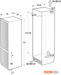 Холодильник ASKO RFN31842I (306601)