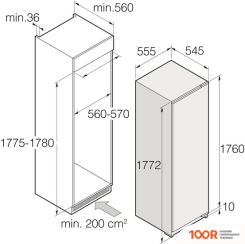 Холодильник ASKO R31842I (306600)