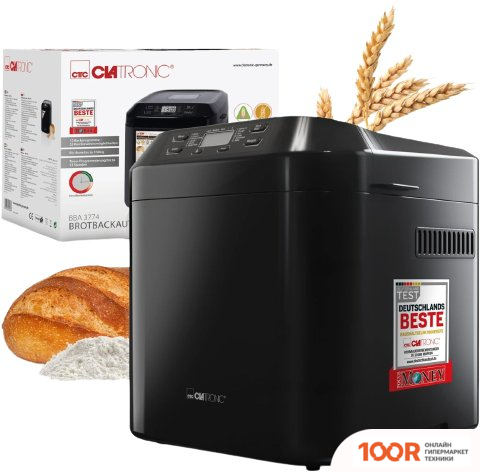 Хлебопечка Clatronic BBA 3774 (306343)