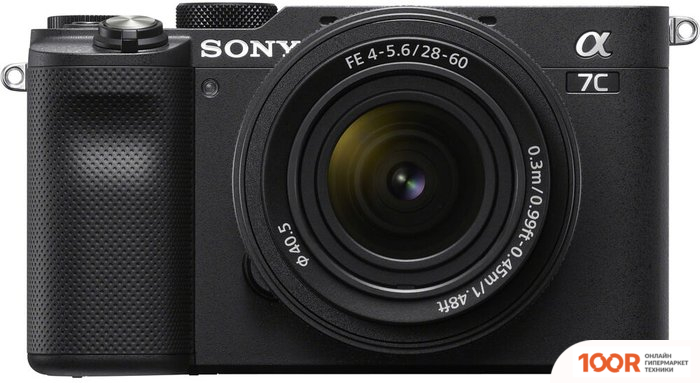 Фотоаппарат Sony ALPHA A7C KIT 28-60MM (ЧЕРНЫЙ) (305982)