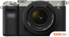 Фотоаппарат Sony ALPHA A7C KIT 28-60MM (СЕРЕБРИСТЫЙ) (305981)