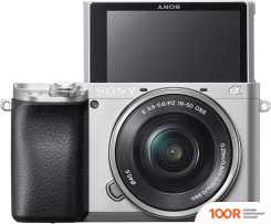 Фотоаппарат Sony ALPHA A6100 KIT 16-50MM (СЕРЕБРИСТЫЙ) (305968)