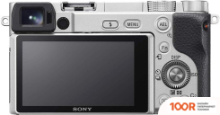 Фотоаппарат Sony ALPHA A6100 KIT 16-50MM (СЕРЕБРИСТЫЙ) (305968)