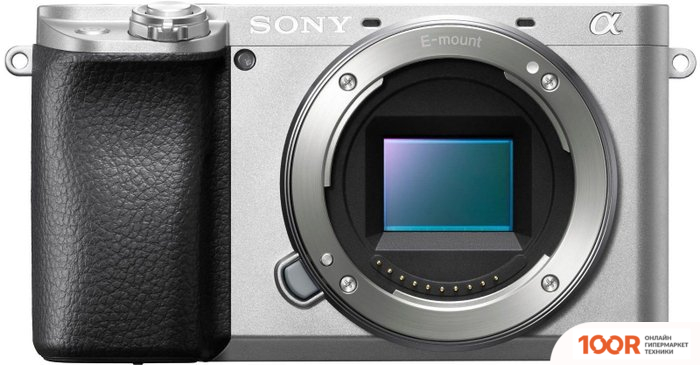Фотоаппарат Sony ALPHA A6100 BODY (СЕРЕБРИСТЫЙ) (305967)