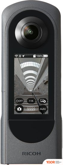Фотоаппарат Ricoh THETA X (СЕРЫЙ) (305961)
