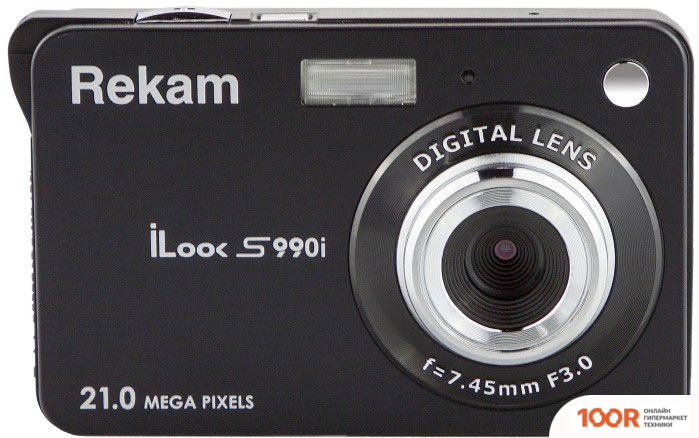 Фотоаппарат Rekam ILOOK S990I (ЧЕРНЫЙ) (305954)