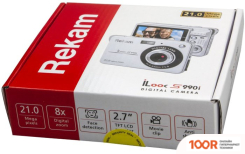 Фотоаппарат Rekam ILOOK S990I (СЕРЕБРИСТЫЙ) (305953)