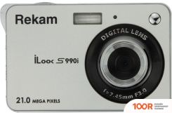 Фотоаппарат Rekam ILOOK S990I (СЕРЕБРИСТЫЙ) (305953)