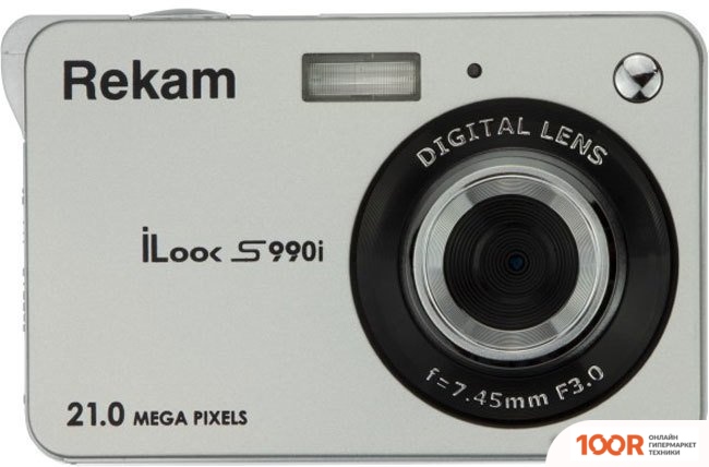 Фотоаппарат Rekam ILOOK S990I (СЕРЕБРИСТЫЙ) (305953)