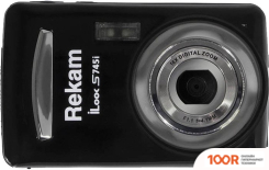 Фотоаппарат Rekam ILOOK S745I (ЧЕРНЫЙ) (305952)