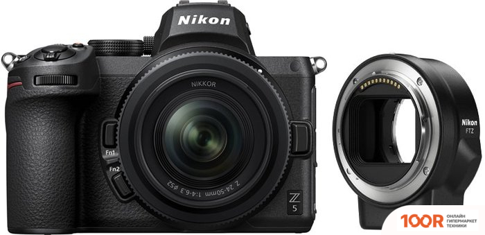 Фотоаппарат Nikon Z5 KIT 24-50MM + FTZ ADAPTER (305859)