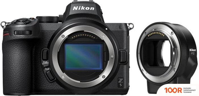 Фотоаппарат Nikon Z5 BODY + FTZ ADAPTER (305855)