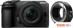 Фотоаппарат Nikon Z30 KIT 16-50MM F/3.5-6.3 VR + FTZ ADAPTER (305853)