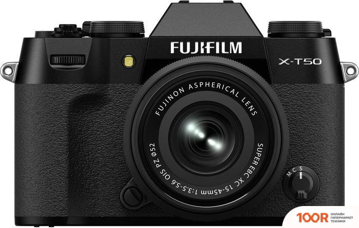 Фотоаппарат Fujifilm X-T50 KIT 15-45MM (ЧЕРНЫЙ) (305796)