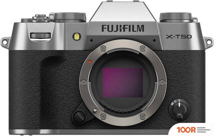 Фотоаппарат Fujifilm X-T50 BODY (СЕРЕБРИСТЫЙ) (305791)