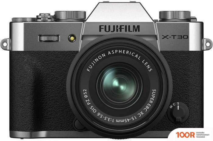 Фотоаппарат Fujifilm X-T30 II KIT 15-45MM (СЕРЕБРИСТЫЙ) (305775)