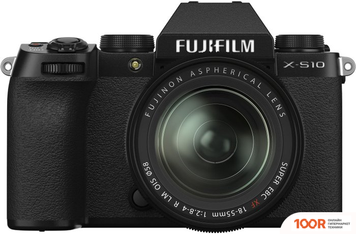 Фотоаппарат Fujifilm X-S10 KIT 18-55MM (ЧЕРНЫЙ) (305763)