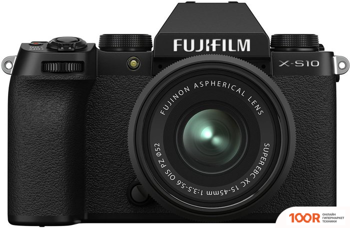 Фотоаппарат Fujifilm X-S10 KIT 15-45MM (ЧЕРНЫЙ) (305761)