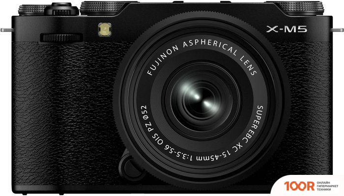 Фотоаппарат Fujifilm X-M5 BODY 15-45MM (ЧЕРНЫЙ) (305759)