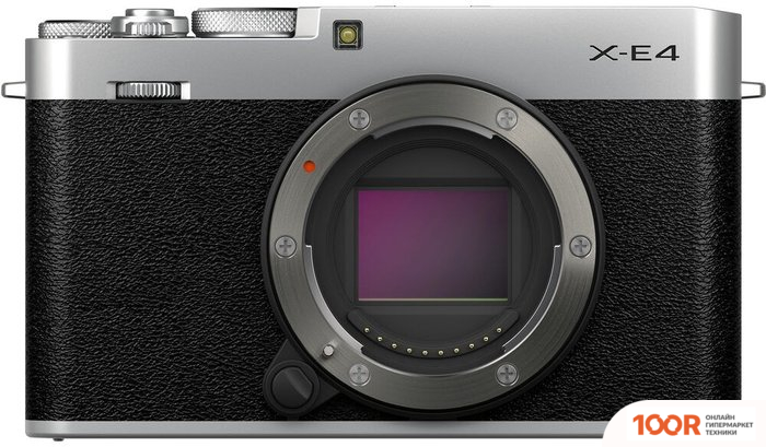 Фотоаппарат Fujifilm X-E4 BODY (СЕРЕБРИСТЫЙ) (305750)