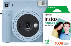 Фотоаппарат Fujifilm INSTAX SQUARE SQ1 + ПЛЕНКА 10 КАДРОВ (ГОЛУБОЙ) (305744)