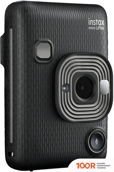 Фотоаппарат Fujifilm INSTAX MINI LIPLAY (ТЕМНО-СЕРЫЙ) (305724)