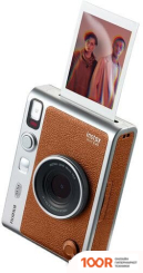 Фотоаппарат Fujifilm INSTAX MINI EVO (СЕРЕБРИСТЫЙ/КОРИЧНЕВЫЙ) (305721)