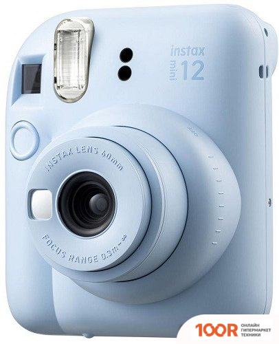 Фотоаппарат Fujifilm INSTAX MINI 12 (ГОЛУБОЙ) (305706)