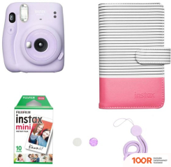 Фотоаппарат Fujifilm INSTAX MINI 11 GEOMETRIC SET (ФИОЛЕТОВЫЙ) (305698)