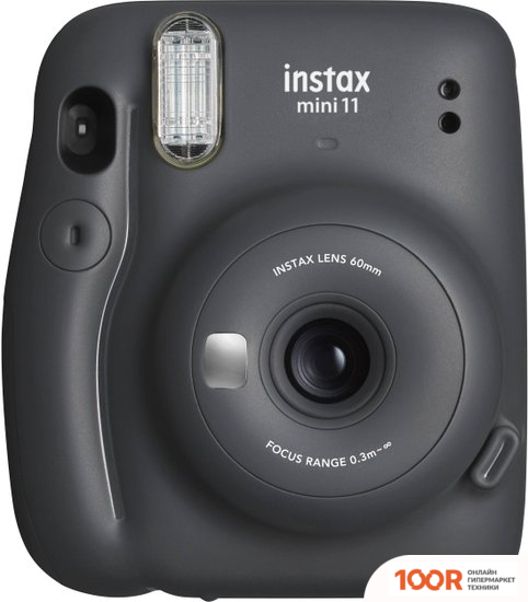 Фотоаппарат Fujifilm INSTAX MINI 11 (ТЕМНО-СЕРЫЙ) (305694)