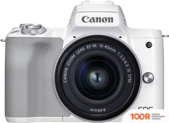 Фотоаппарат Canon EOS M50 MARK II KIT EF-M 15-45MM F/3.5-6.3 IS STM (БЕЛЫЙ) (305635)