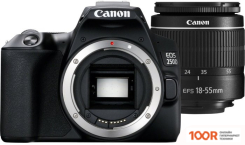 Фотоаппарат Canon EOS 250D KIT 18-55 F/3.5-5.6 III (ЧЕРНЫЙ) (305627)