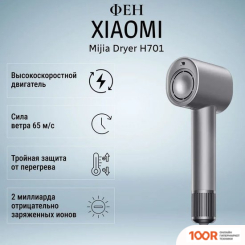 Фен Xiaomi MIJIA HAIR DRYER H701 (КИТАЙСКАЯ ВЕРСИЯ, СЕРЫЙ) (305582)