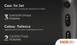 Фен Polaris PHD 2600ACI SALON HAIR (СИНИЙ) (305093)