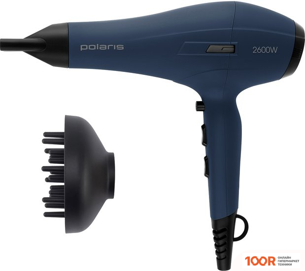Фен Polaris PHD 2600ACI SALON HAIR (СИНИЙ) (305093)