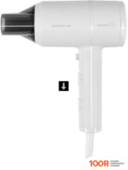 Фен Polaris PHD 2044TI QUATTRO IONIC (БЕЛЫЙ/СЕРЫЙ) (305073)