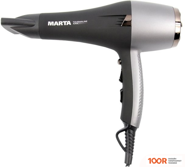Фен Marta MT-1497 (СЕРЫЙ ЖЕМЧУГ) (304912)