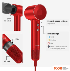 Фен Laifen SWIFT SPECIAL (КРАСНЫЙ) (304792)