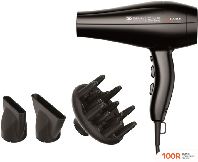 Фен GA.MA DIVA 3D THERAPY GH3536 (304478)