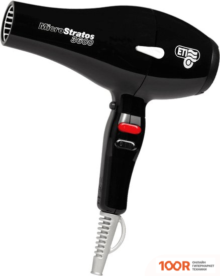 Фен ETI MICRO STRATOS 3600 (ЧЕРНЫЙ) (304413)