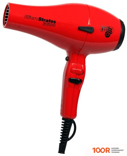 Фен ETI MICRO STRATOS 3600 (КРАСНЫЙ) (304412)