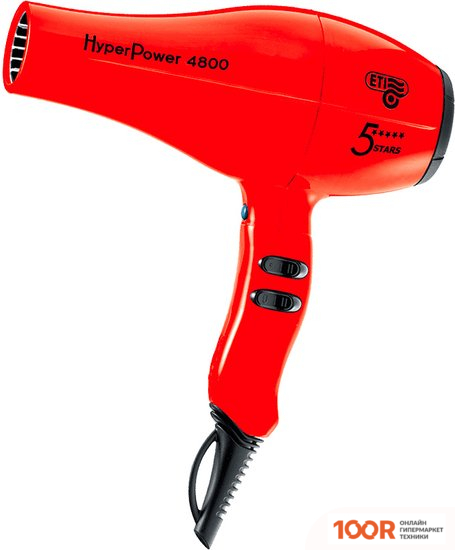 Фен ETI HYPER POWER 4800 (КРАСНЫЙ) (304407)