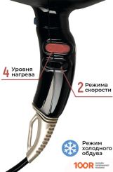 Фен ETI ECO TURBO 3900 XTRAPOWER (ЧЕРНЫЙ) (304405)