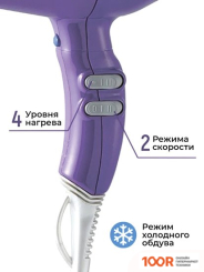 Фен ETI ECO TURBO 3900 XTRAPOWER (ФИОЛЕТОВЫЙ) (304404)