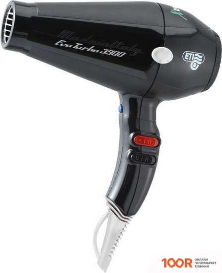 Фен ETI ECO TURBO 3900 (ЧЕРНЫЙ) (304402)