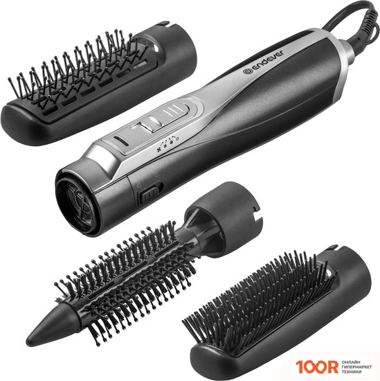 Фен Endever AURORA-502 (СЕРЕБРИСТЫЙ/ЧЕРНЫЙ) (304346)